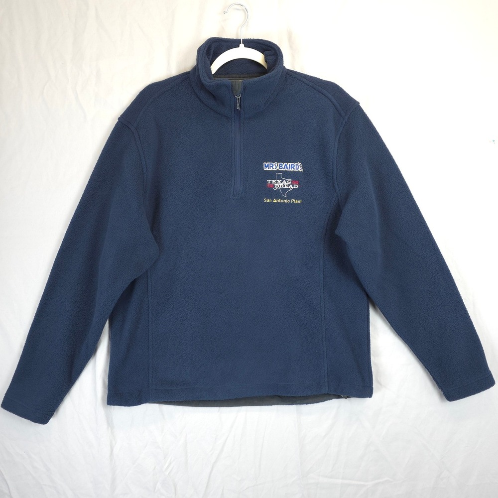 Bimbo Bakeries Mrs Baird's Texas Bread‎ Port Authority Fleece Pullover M Uniform
